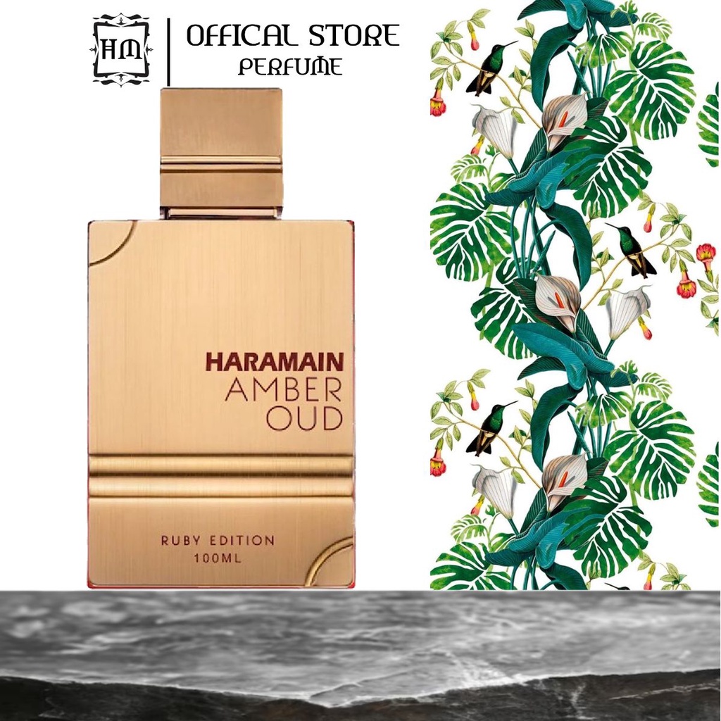 Tester Nước hoa Haramain Amber Oud Ruby Edition ( New Package của Amber Oud Rouge ) EDP 10ml