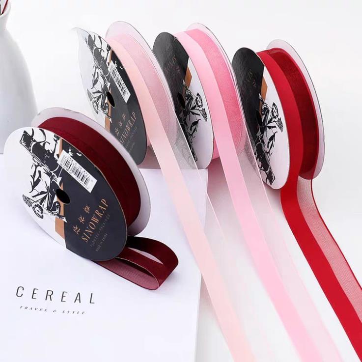 Ruy băng voan lụa 2cm