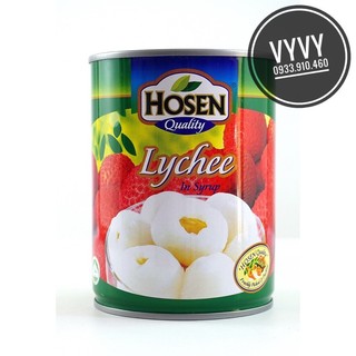 Vải Ngâm Nước Đường Hosen - 565g
