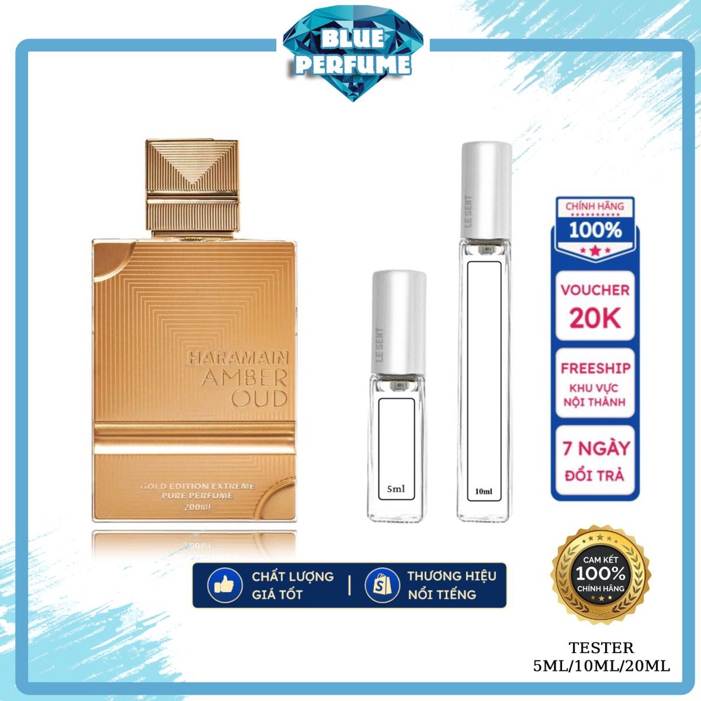 💎 Nước hoa Al Haramain Amber Oud Gold Edition Extreme Pure Perfume EDP 10ml - 𝗣𝗲𝗿𝗳𝘂𝗺𝗲 𝗦𝘁𝗼𝗿𝗲 💎