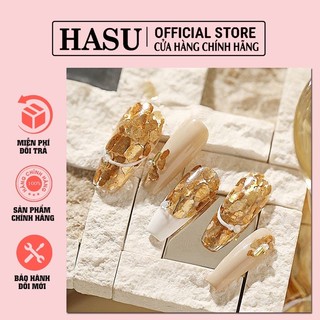 Nhũ vảy lẻ vàng bạc - nhũ đắp ẩn nail