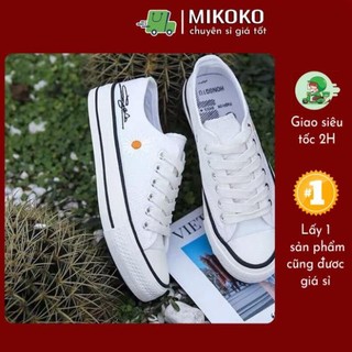 Giày thấp cổ hoa cúc 4 màu