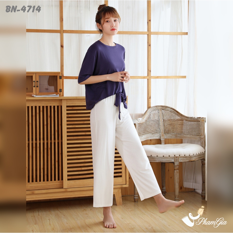 Bộ Nữ Smart-wear Phối Màu Cao Cấp (BN4714)