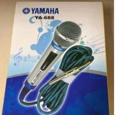 Micro hát Karaoke có dây Yamaha YA-688  dây 5 mét  ZL.08.58.58.95.95 .