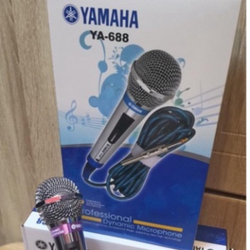 Micro hát Karaoke có dây Yamaha YA-688  dây 5 mét  ZL.08.58.58.95.95 .