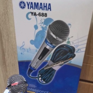 Micro hát Karaoke có dây Yamaha YA-688  dây 5 mét  ZL.08.58.58.95.95 .