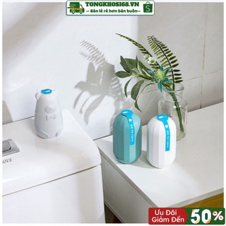 Lọ thả bồn cầu lọ tẩy bồn cầu diệt khuẩn khử mùi cao cấp mùi hương nhẹ tự nhiên viên thả bồn cầu Nhật Bản - Tongkho68.VN
