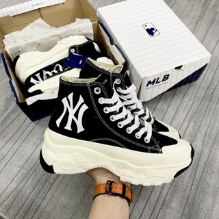 Giày Sneaker Converse run motion cao cổ màu đen ( Full box)