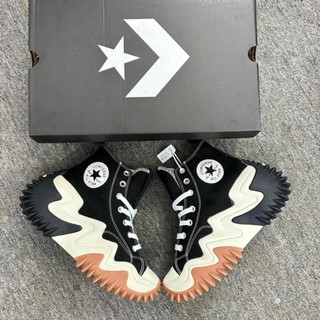 Giày Sneaker Converse run motion cao cổ màu đen ( Full box)