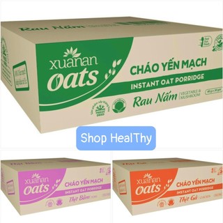 1 Thùng (30 Gói) Cháo Yến Mạch Xuân An Các Loại 40gr - Mua 1 Thùng Tặng 5 Gói Y.Mạch