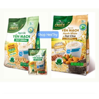 ComBo NC Yến Mạch 400gr + NC Hạnh Nhân 400gr - Tặng 1 Gói Y.Mạch
