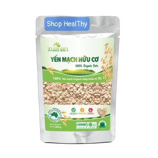 Yến Mạch Hữu Cơ Xuân An Nguyên Chất Gói 400gr - Tặng 1 Gói  Y.Mạch