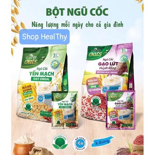 ComBo NC Yến Mạch 400gr + NC Gạo Lứt Huyết Rồng 400gr - Tặng 1 Gói Y.Mạch