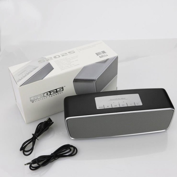 Loa Bluetooth, Loa Bluetooth Nghe Nhạc Stereo Super Bass SoundLink Mini S2025 , Kết Nối Usb Thẻ Nhớ Cổng 3.5 .