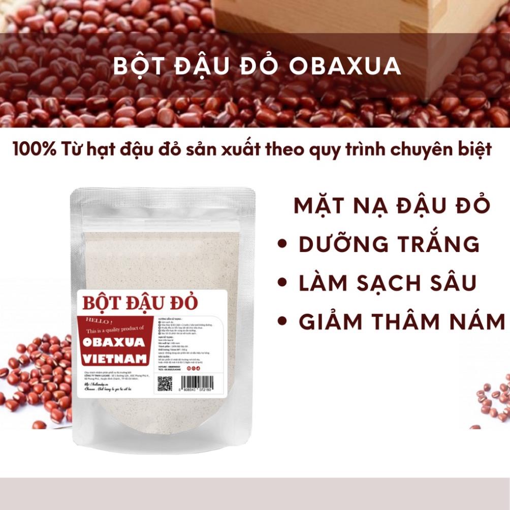 Bột đậu đỏ [ 1KG ] nguyên chất 100% Organic - Tắm trắng da, dưỡng ẩm, mờ thâm, tẩy TBC | BigBuy360 - bigbuy360.vn