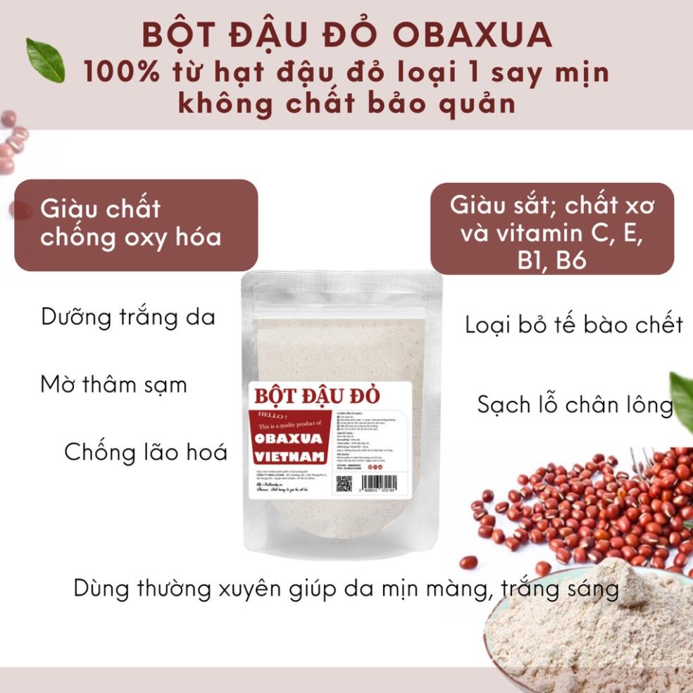 Bột đậu đỏ [ 1KG ] nguyên chất 100% Organic - Tắm trắng da, dưỡng ẩm, mờ thâm, tẩy TBC | BigBuy360 - bigbuy360.vn