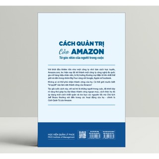 Sách  - Cách Quản Trị Của Amazon (Working Backwards) - Colin Bryar, Bill Carr ( PACE Books)