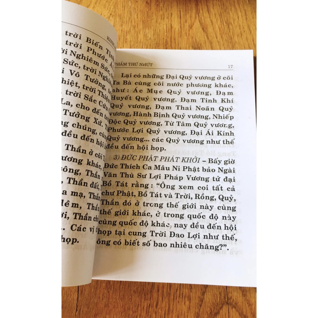 Sổ tay chép kinh địa tạng Bổn Nguyện Bồ tát chữ mờ