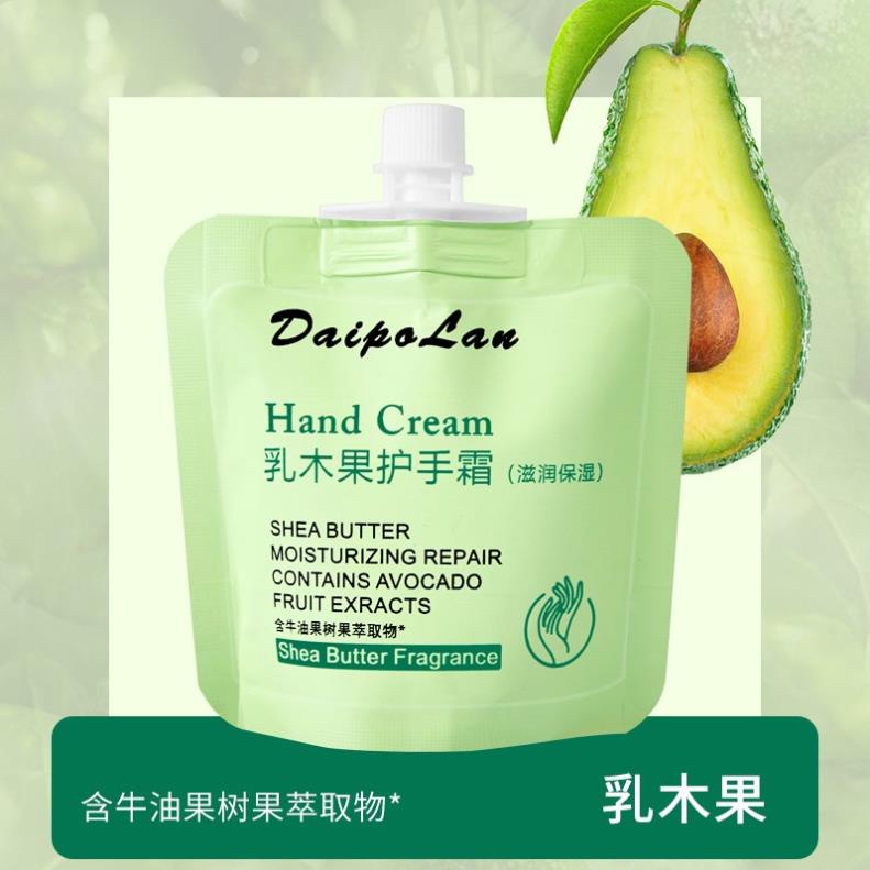 Kem dưỡng da tay  cấp ẩm phục hồi da tay nứt nẻ khô ráp trắng da giảm nhăn mềm mịn hàng nội địa trung dạng túi