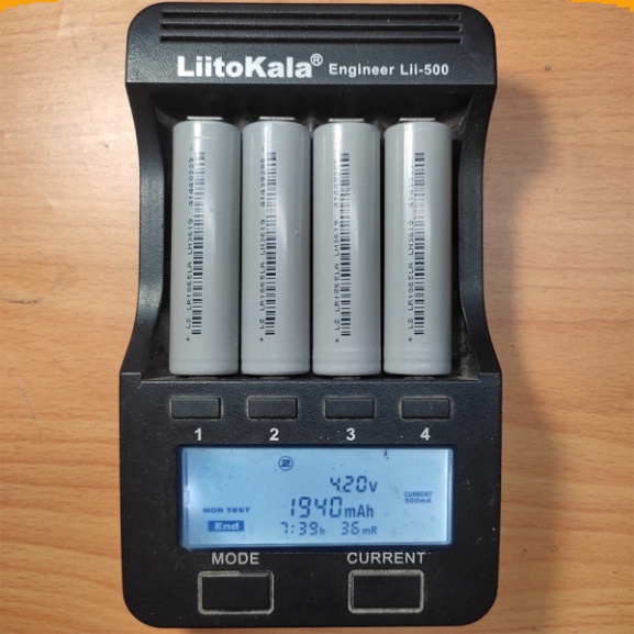 Pin Lishen 18650 dung lượng 2000mAh 10C