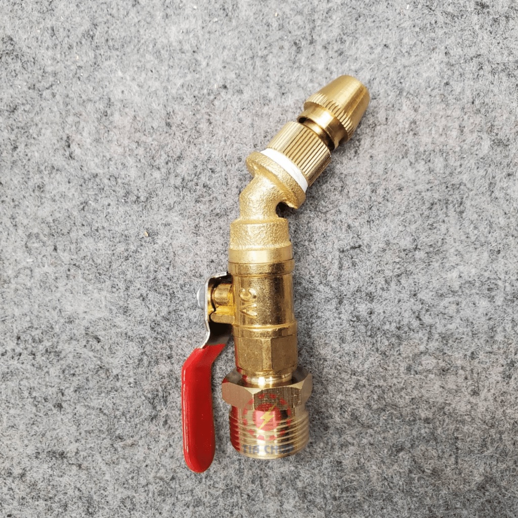 Đầu béc rửa máy lạnh điều hòa dùng cho máy rửa xe chỉnh áp - đầu chỉnh được - ngắn/cong Van Loại tố