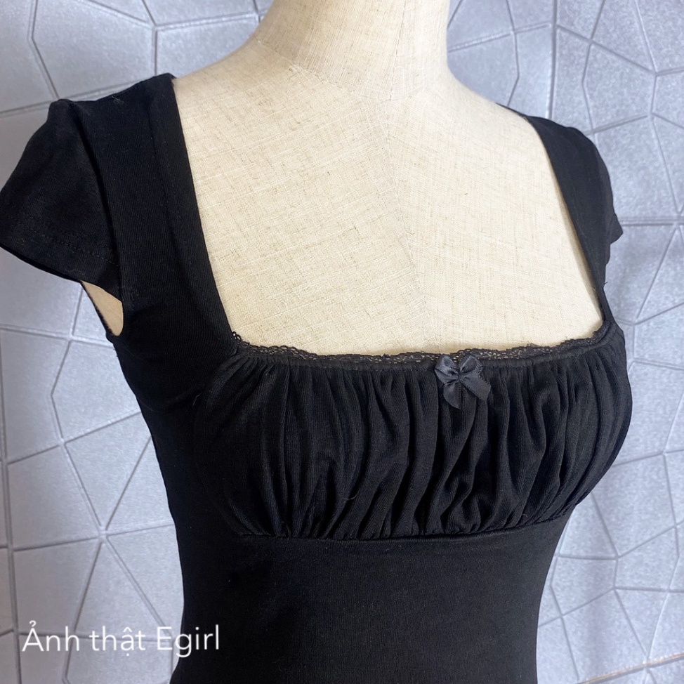 Set váy tiểu thư ,áo và chân váy ôm ngắn đẹp phong cách lolita,y2k,egirl