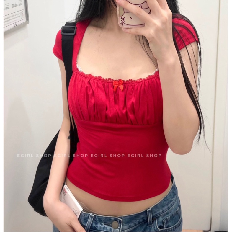 Set váy tiểu thư ,áo và chân váy ôm ngắn đẹp phong cách lolita,y2k,egirl