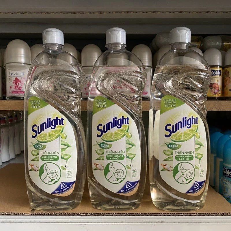 Nước rửa bát Sunlight chai 750ml