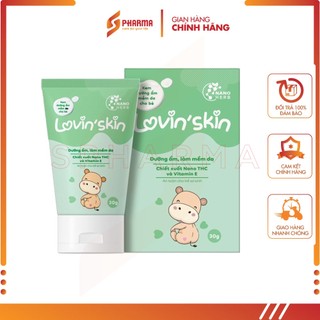 Kem dưỡng ẩm mềm da bé lovin’skin – dưỡng và duy trì độ ẩm ổn định cho da – hộp 1 tube x 30g