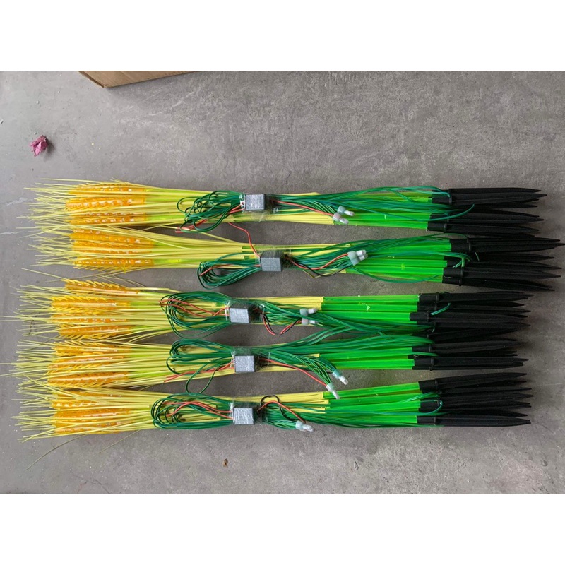 Bông LÚA đèn led ĐIỆN CAO CẤP TRANG TRÍ - BÓ 10 BÔNG