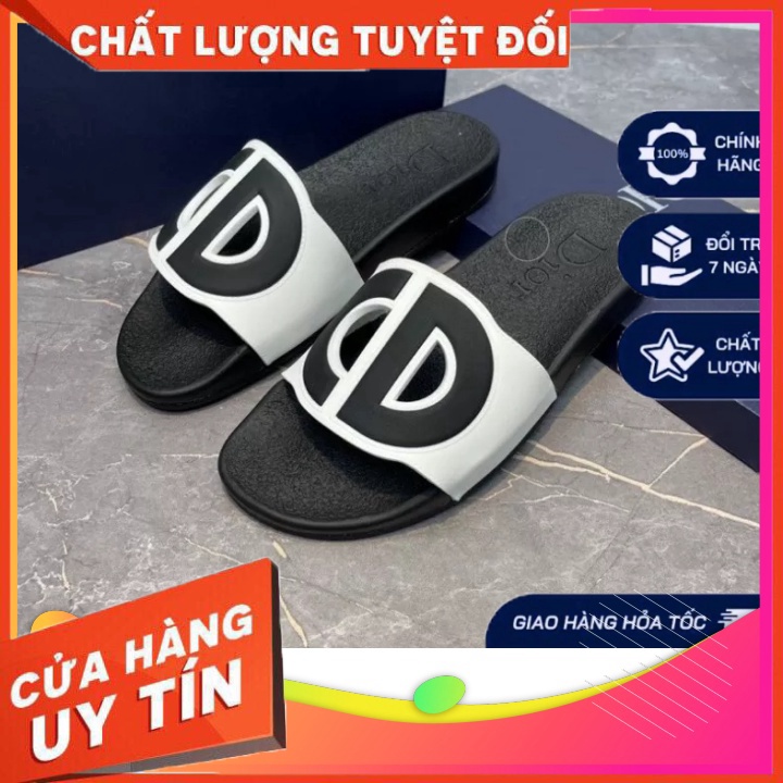 Giá tận xưởng Dép quai ngang Nam D.I.O.R CD Hàng Mới Nhất - Dép Quai Ngang Nam XẢ KHO
