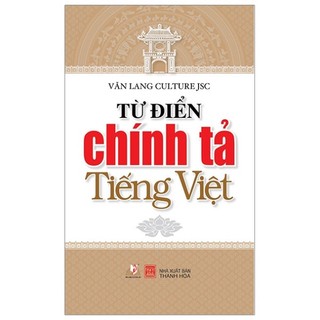 Sách từ điển chính tả tiếng việt