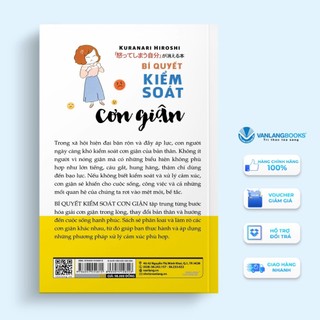 Sách  - Bí Quyết Kiểm Soát Cơn Giận ( VL)