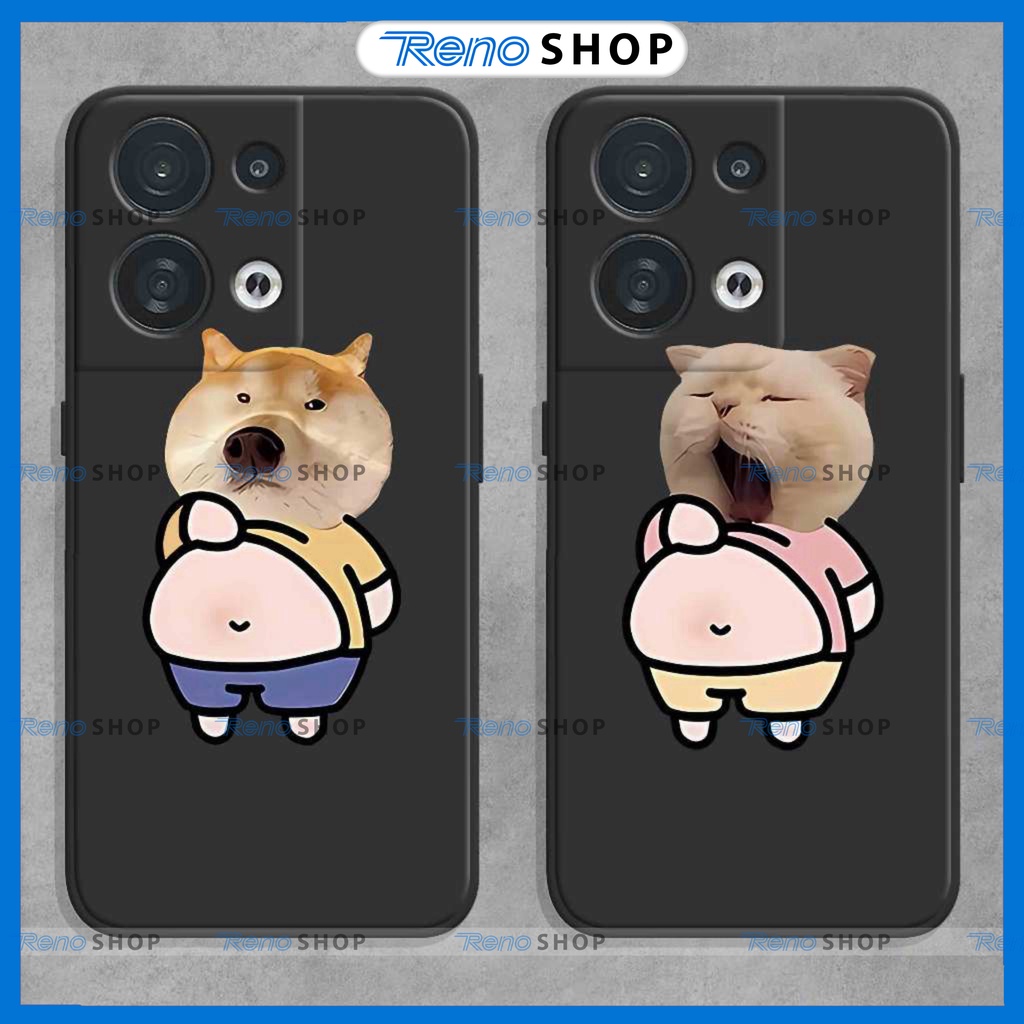 Ốp lưng oppo reno4/reno5/reno6/reno7/reno8/reno10 Z T pro plus 4G 5G cặp đôi hoạt hình cute ngộ nghĩnh dễ thương đẹp