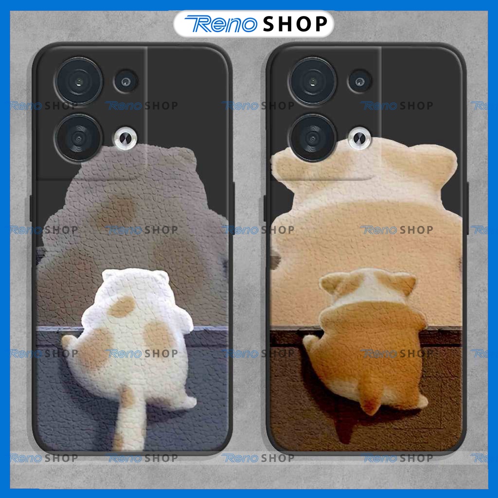 Ốp lưng oppo reno4/reno5/reno6/reno7/reno8/reno10 Z T pro plus 4G 5G cặp đôi hoạt hình cute ngộ nghĩnh dễ thương đẹp