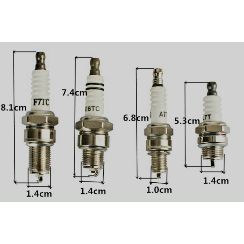 Bugi đánh lửa cho động cơ 4 thì 5.5hp -27hp