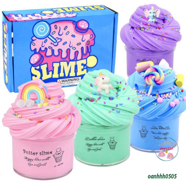 Slime Grape butter cream- Kem bơ nho - Butter slime - Hương nho Mỹ Chuói Thái