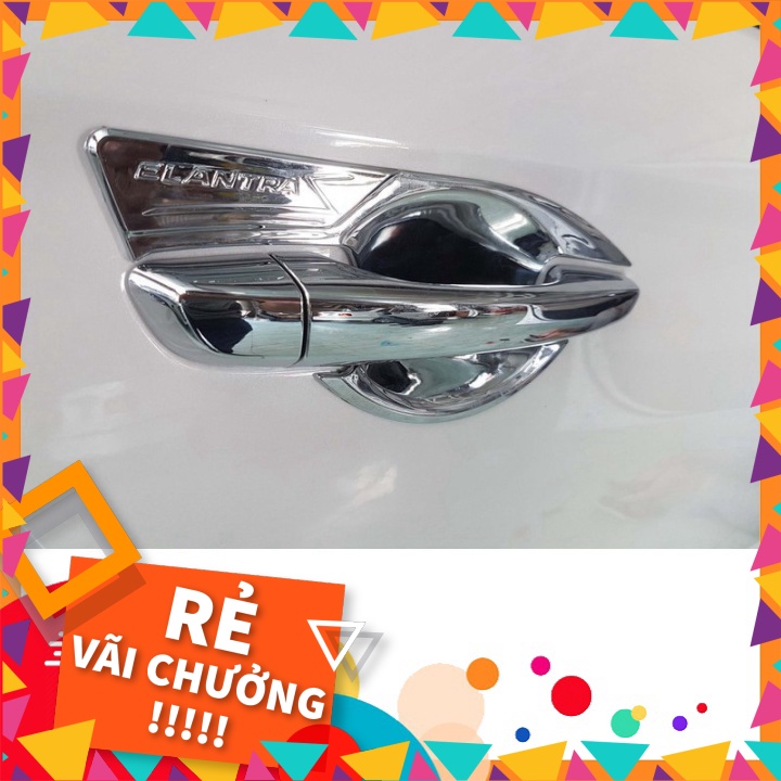 (Freeship) Giá tận gốc - xả kho Ốp trang trí tay và hõm cửa xe Elantra 2016-2020