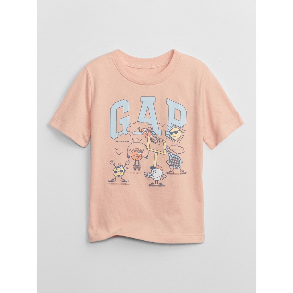 GAP - Áo Thun Tay Ngắn Em Bé Trai Toddler - Logo 550264-00
