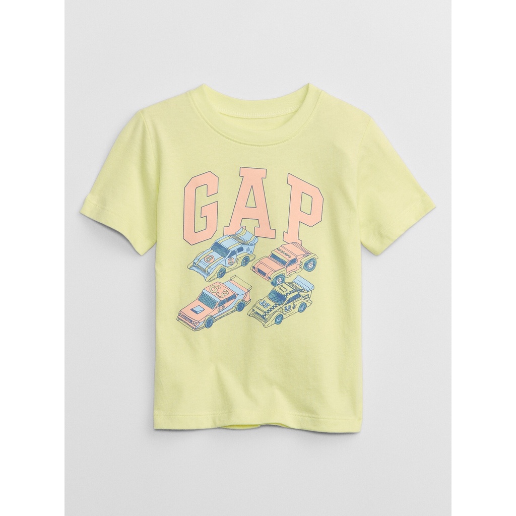 GAP - Áo Thun Tay Ngắn Em Bé Trai Toddler - Logo 550264-01