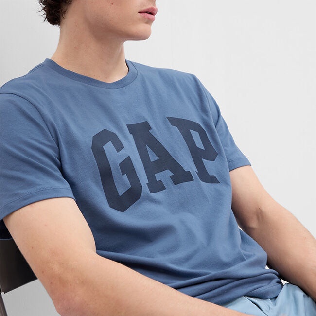 GAP - Áo Thun Tay Ngắn Nam - Logo 550338-49