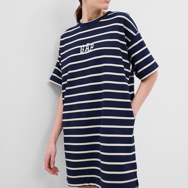 GAP - Đầm Thun Nữ - Logo Dress 575586-01
