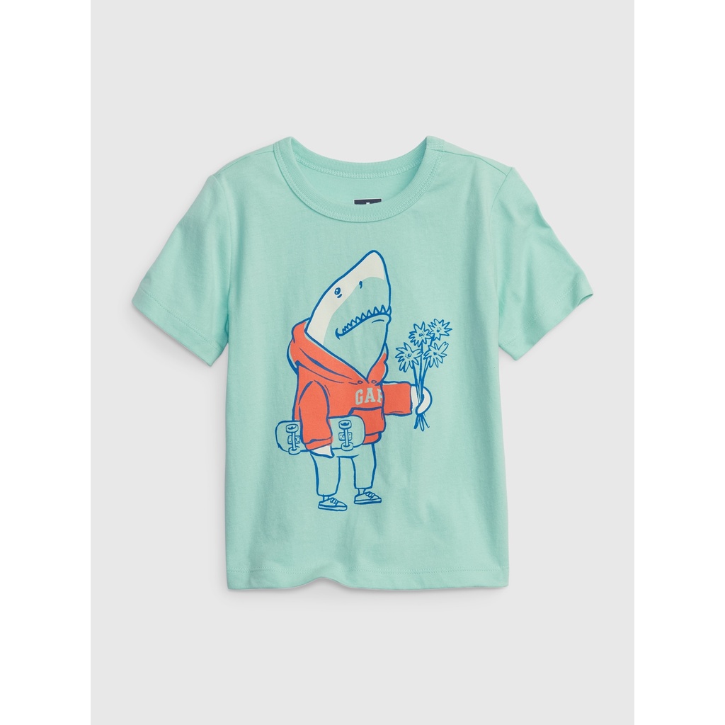 GAP - Áo Thun Tay Ngắn Em Bé Trai Toddler 595267-03