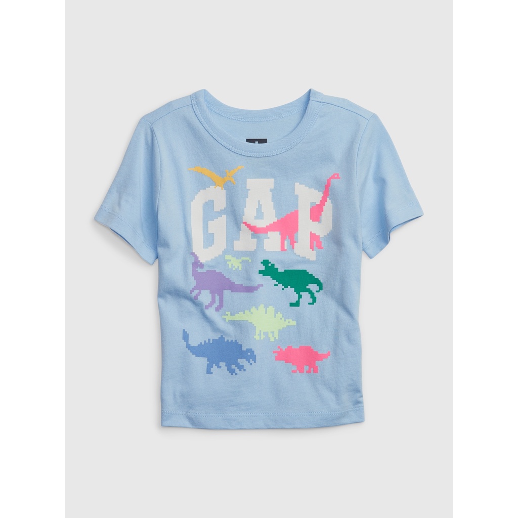 GAP - Áo Thun Tay Ngắn Em Bé Trai Toddler - Logo 595267-12