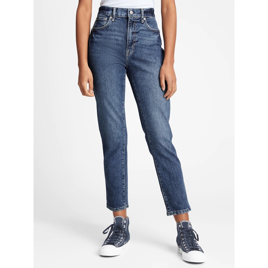 GAP - Quần Jeans Dài Nữ - High Rise Cigarette 619201-00