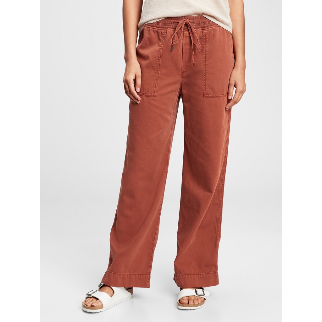 GAP - Quần Vải Dài Nữ - Wide Leg 685254-00
