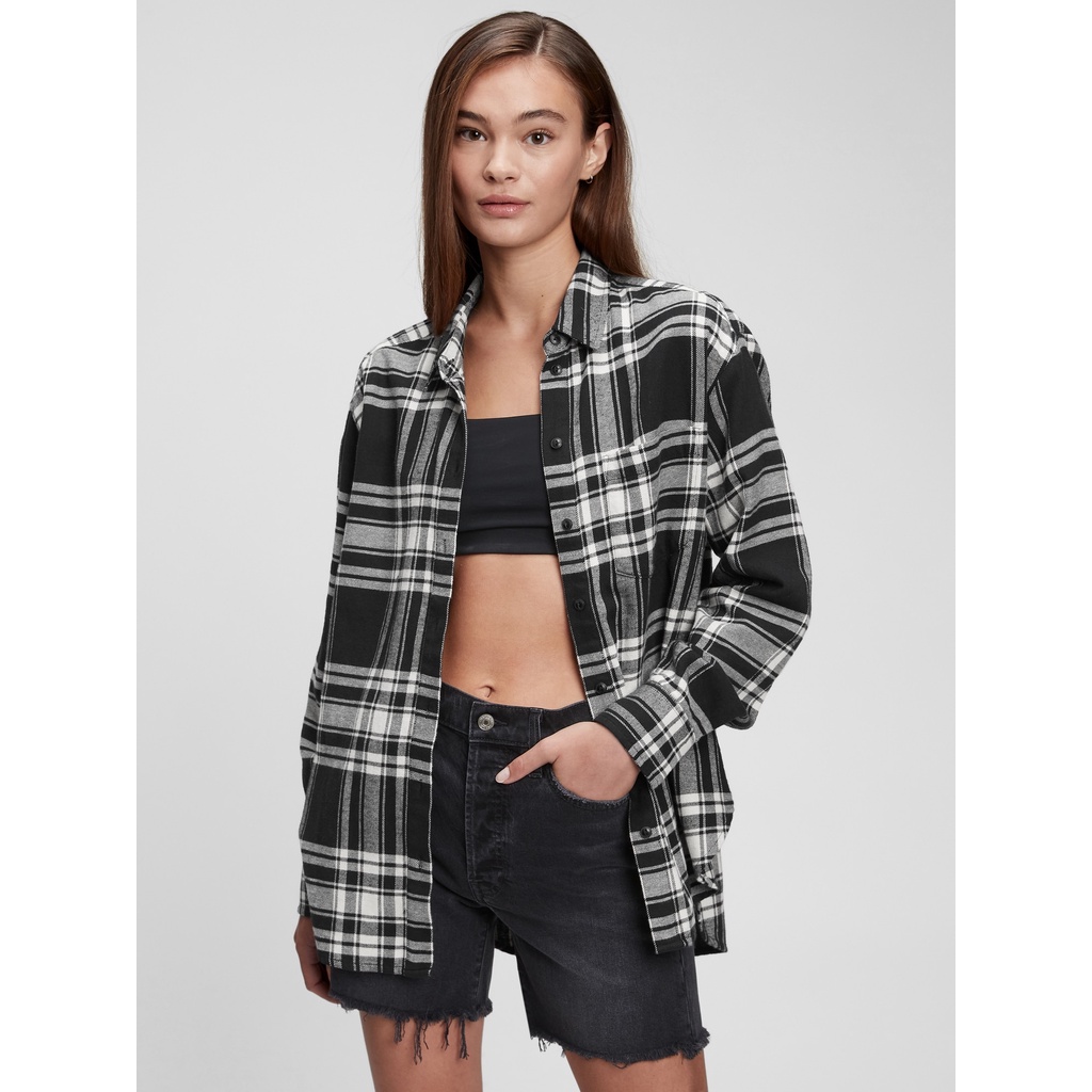 GAP - Áo Sơ Mi Tay Dài Nữ - Flannel 704278-05