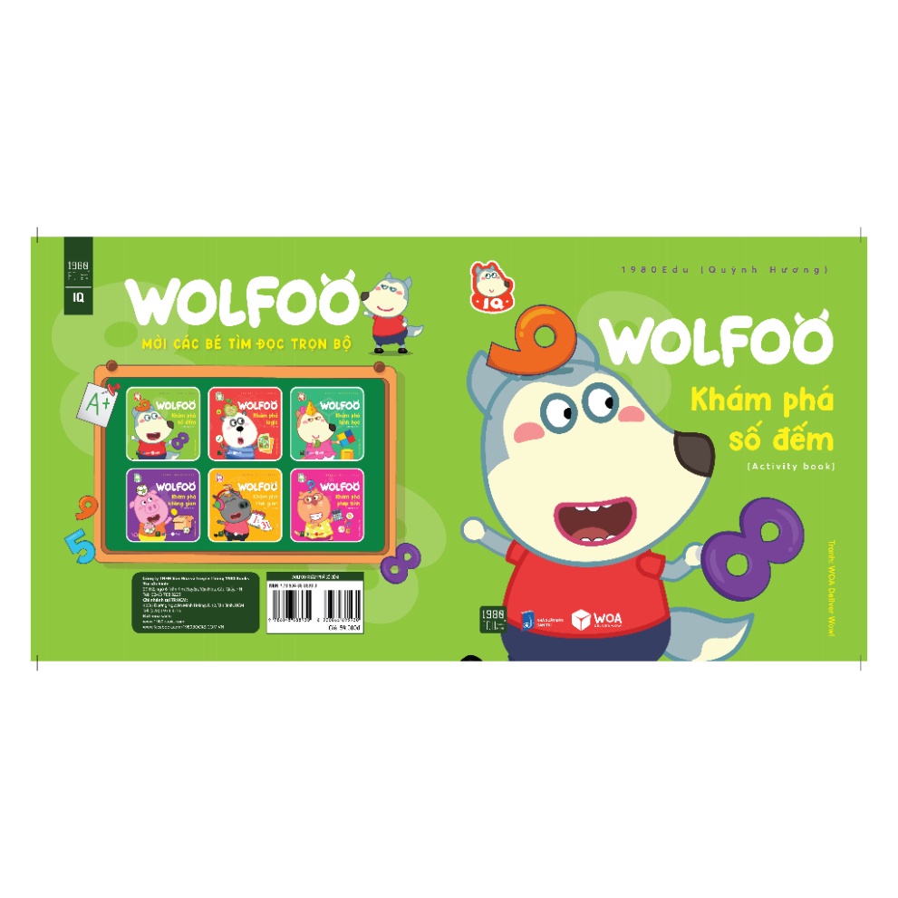 Sách - Wolfoo Khám Phá Số Đếm