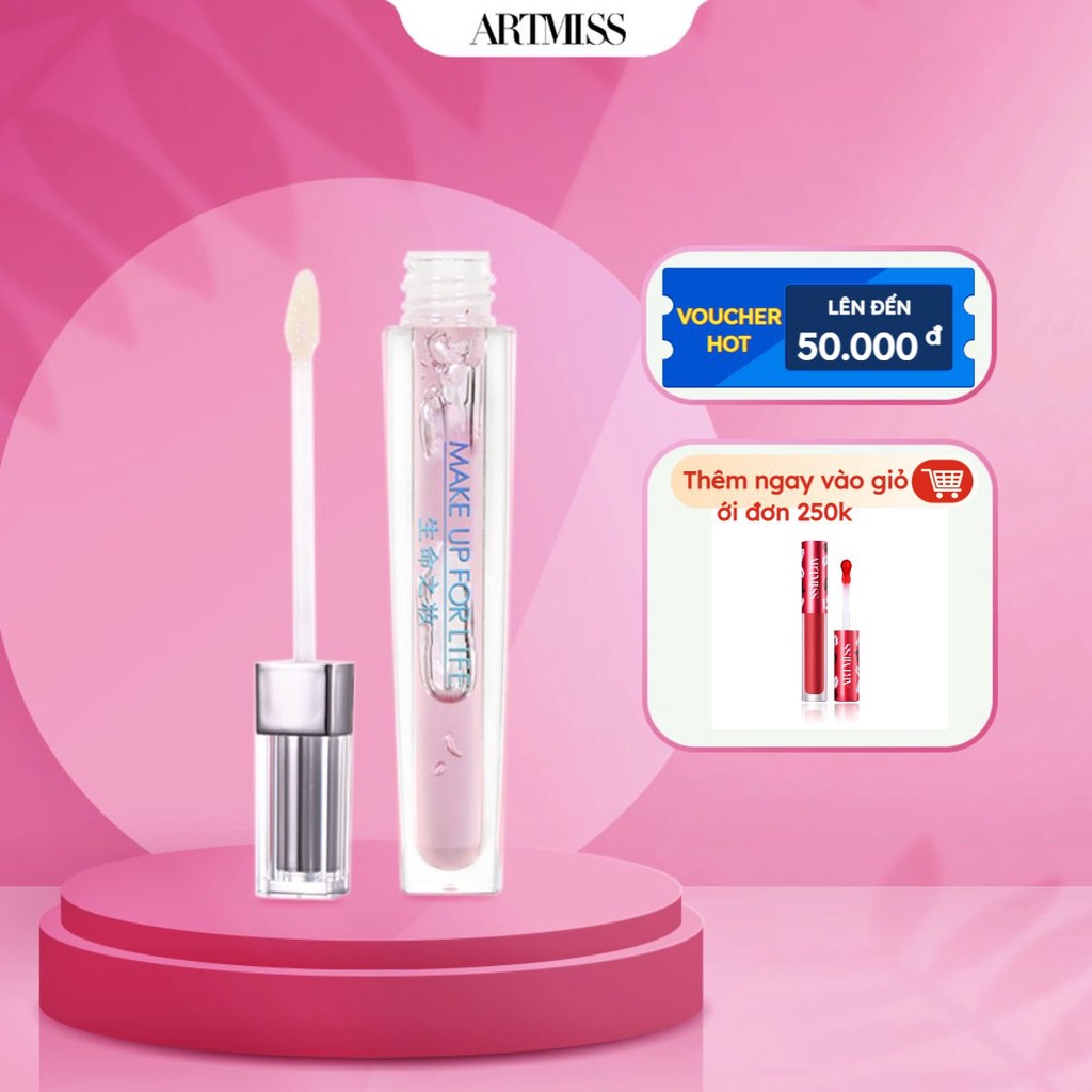 Son dưỡng ARTMISS bảo vệ ngày đêm không màu giúp mềm môi, mướt môi 3.5g