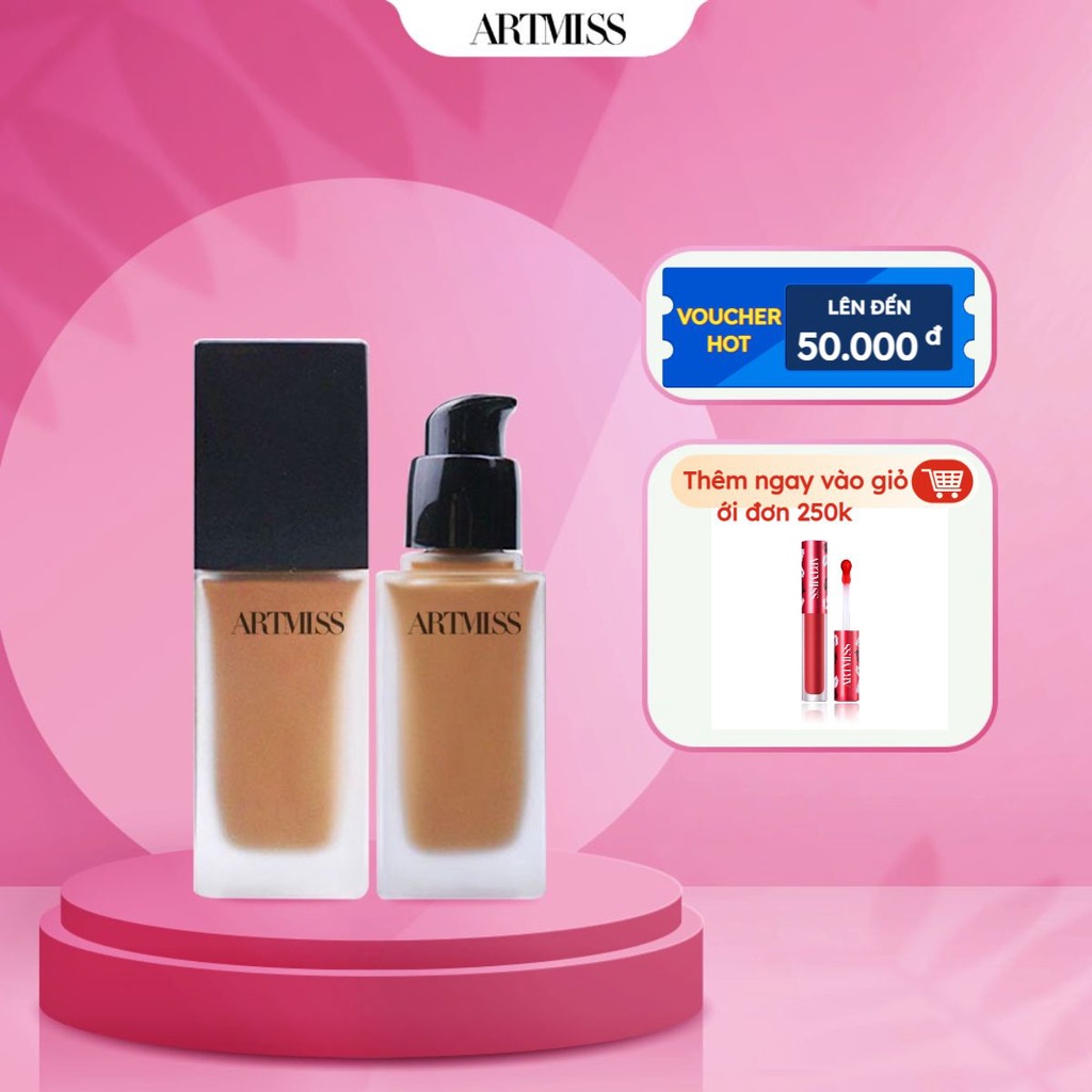Kem nền ARTMISS chống nước mỏng nhẹ, lâu trôi cho lớp makeup hoàn hảo 30ml
